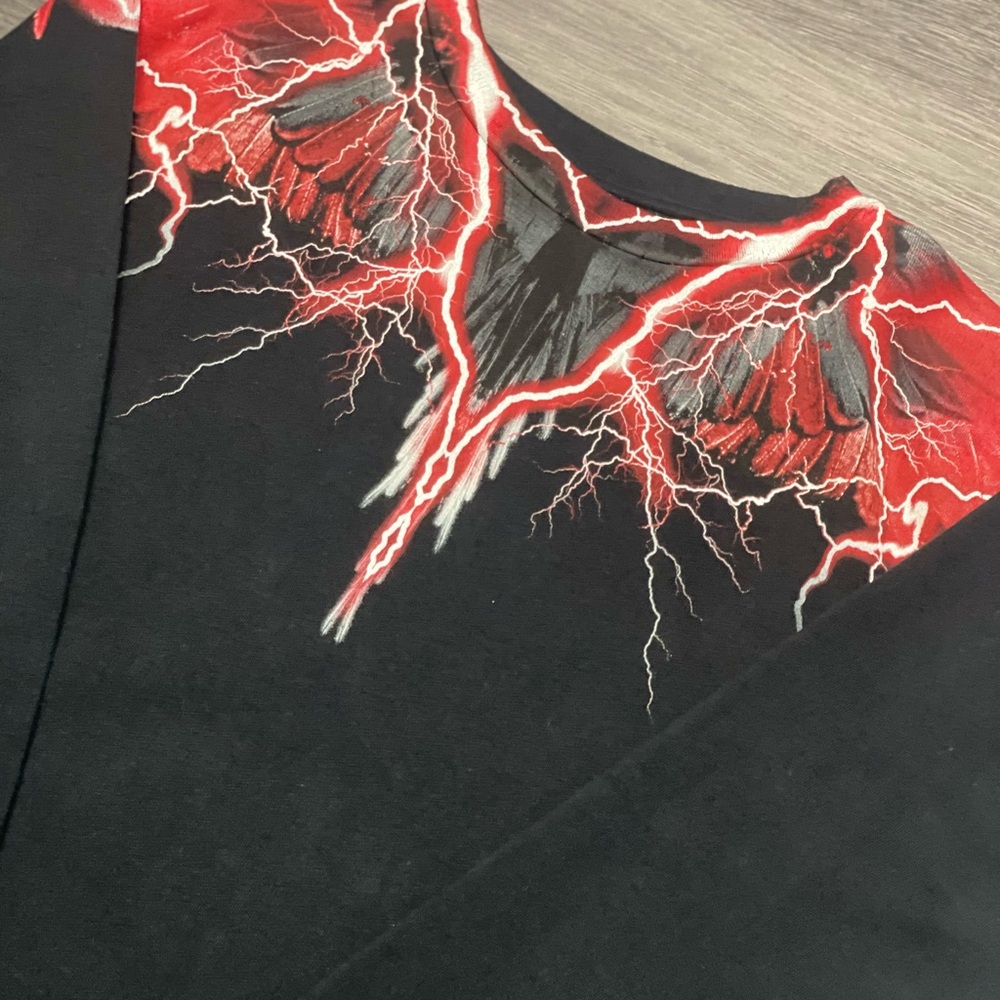 Marcelo Burlon Wings & Lightning Crew Neck | BRAND NEW | Size M - Picture 3 of 7